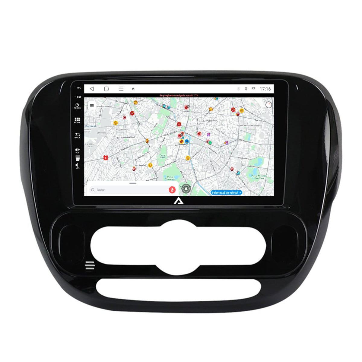 Navigatie Kia Soul (2014-2019), Android, A-Octacore / 4GB RAM + 64GB ROM, 9 Inch - AD-BGA9004+AD-BGRKIT233V2