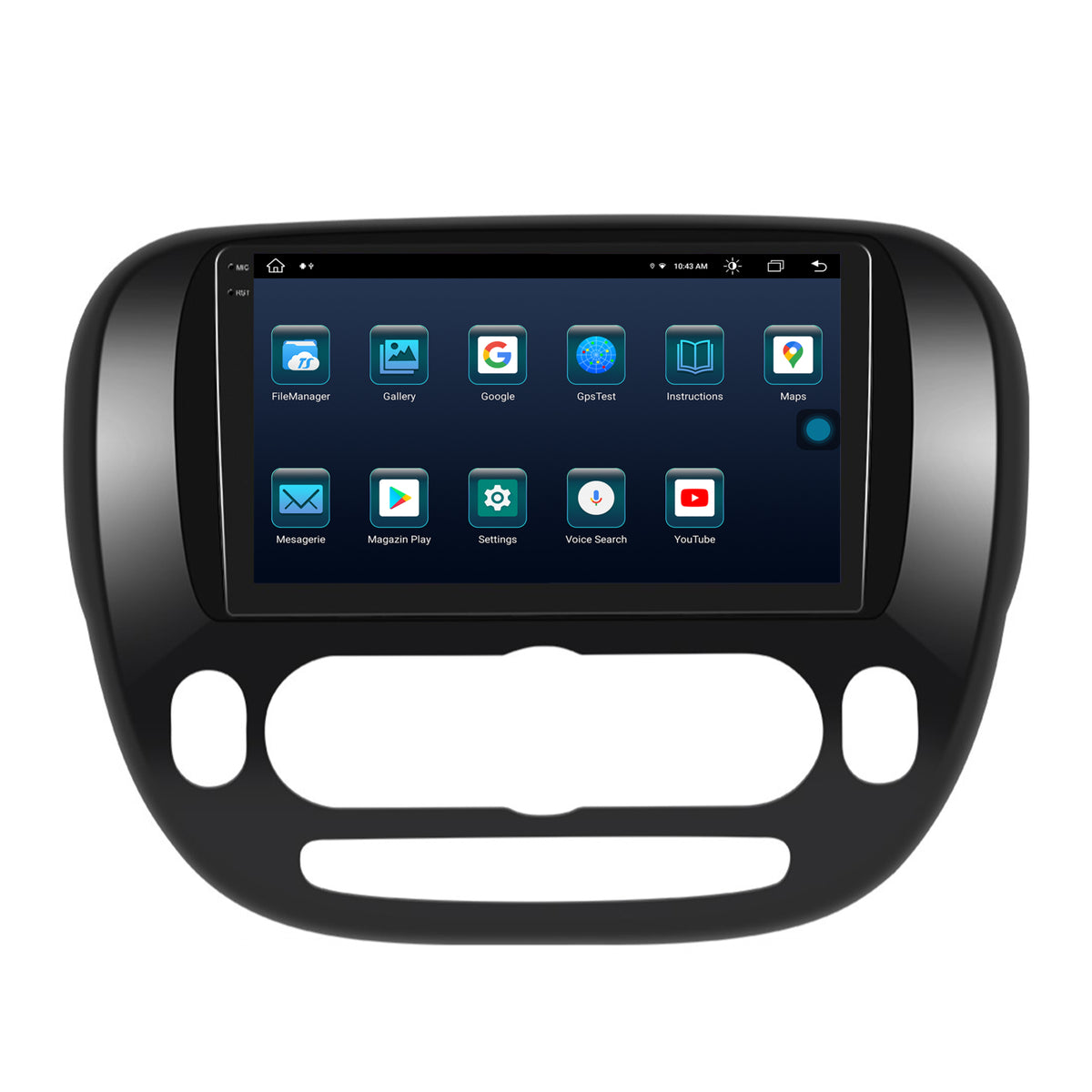 Navigatie Kia Soul (2014-2019), Android, X-Octacore / 8GB RAM + 256GB ROM, 9.5 Inch - AD-BGX9008+AD-BGRKIT233V1