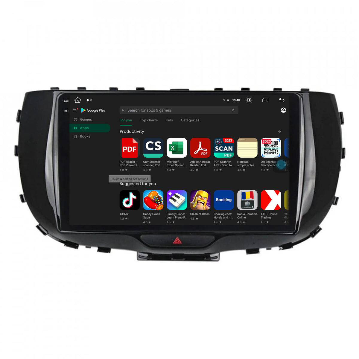 Navigatie Kia Soul (2019+), Android, V-Octacore / 4GB RAM + 64GB ROM, 9.5 Inch - AD-BGV9004+AD-BGRKIT235
