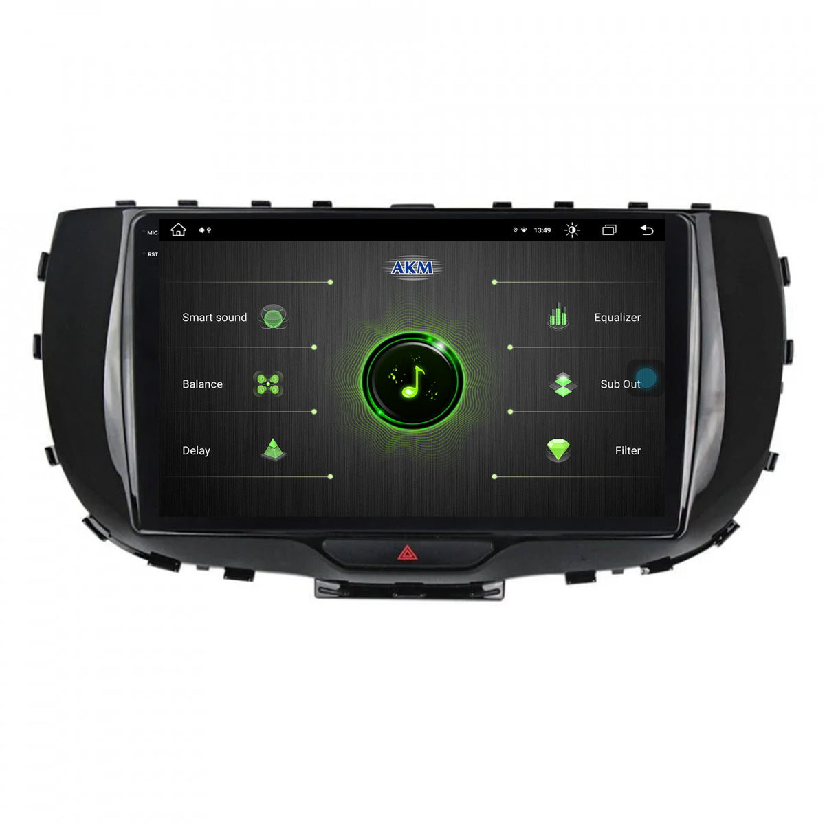 Navigatie Kia Soul (2019+), Android, V-Octacore / 4GB RAM + 64GB ROM, 9.5 Inch - AD-BGV9004+AD-BGRKIT235