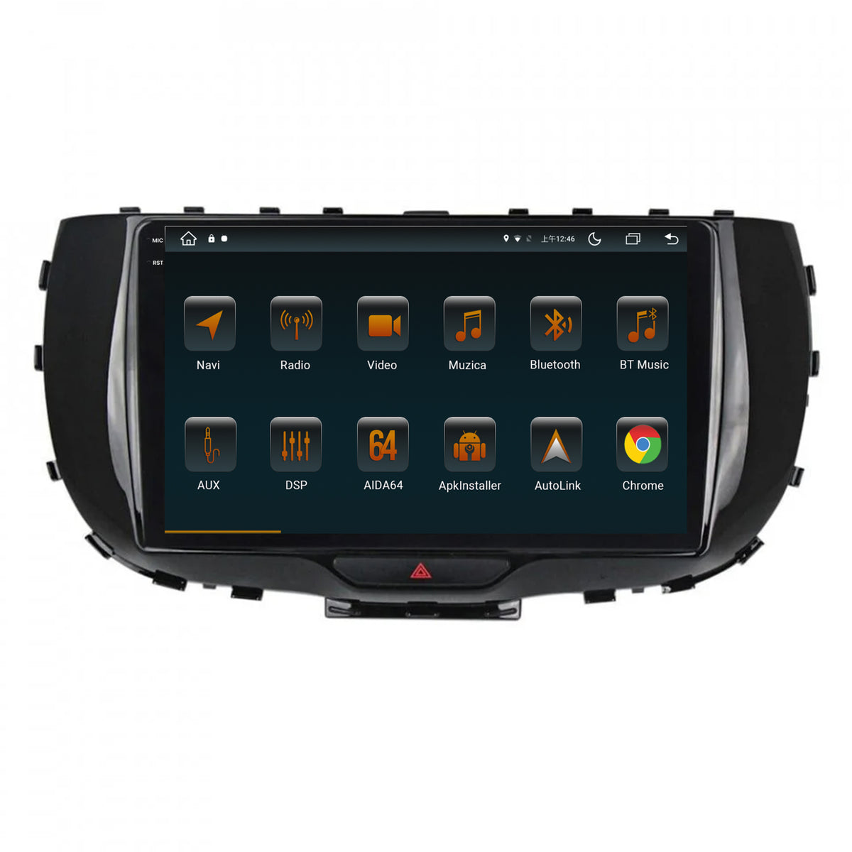Navigatie Kia Soul (2019+), Android, V-Octacore / 4GB RAM + 64GB ROM, 9.5 Inch - AD-BGV9004+AD-BGRKIT235