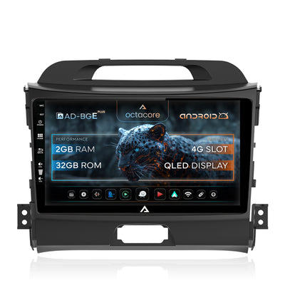 Navigatie Kia Sportage (2010-2016), Android, E-Octacore / 2GB RAM + 32GB ROM, 9 Inch - AD-BGE9002+AD-BGRKIT146