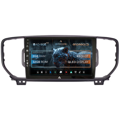 Navigatie Kia Sportage (2016-2018), Android, E-Octacore / 2GB RAM + 32GB ROM, 9 Inch - AD-BGE9002+AD-BGRKIT150V2-B