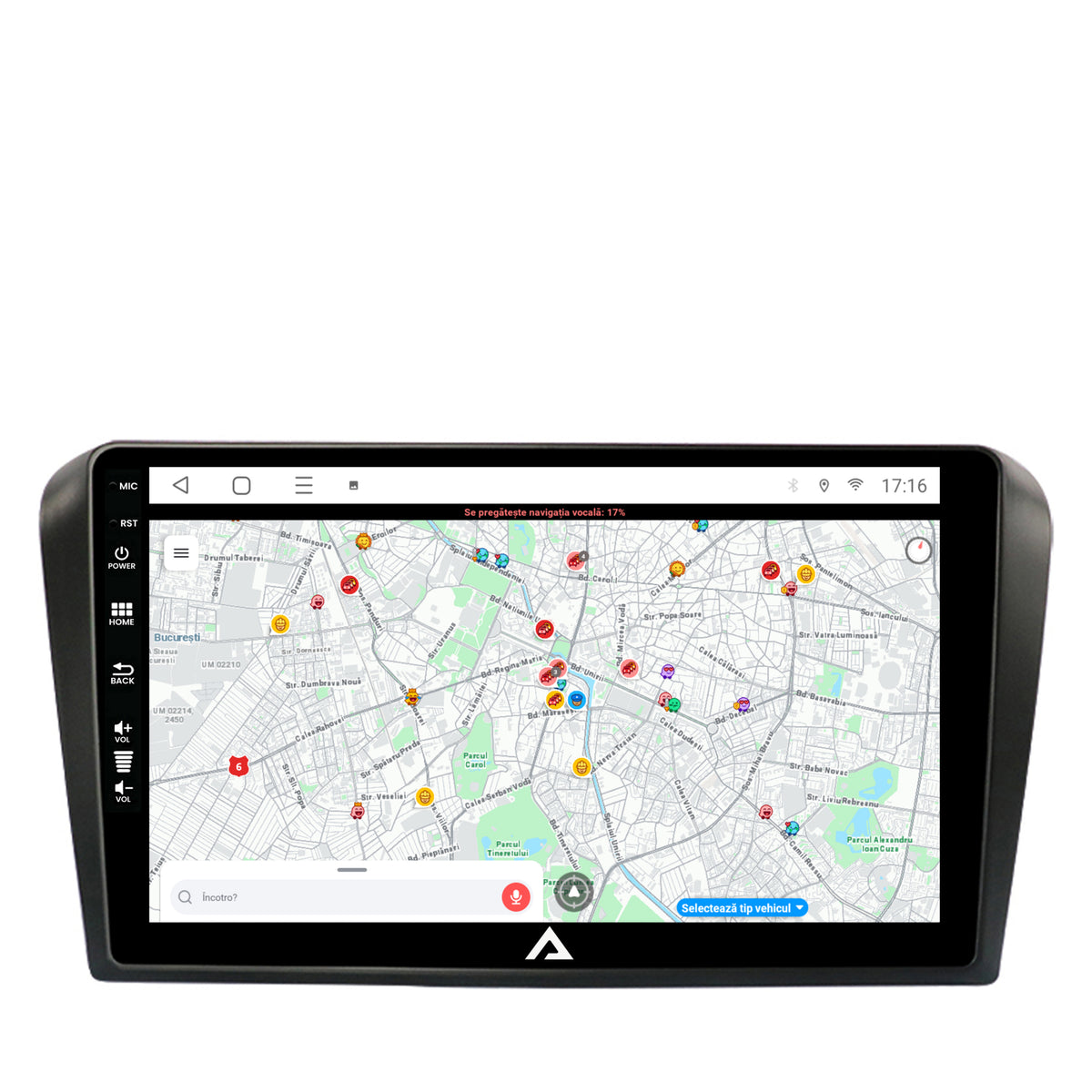 Navigatie Mazda 3 (2003-2009), Android, E-Octacore / 2GB RAM + 32GB ROM, 9 Inch - AD-BGE9002+AD-BGRKIT322
