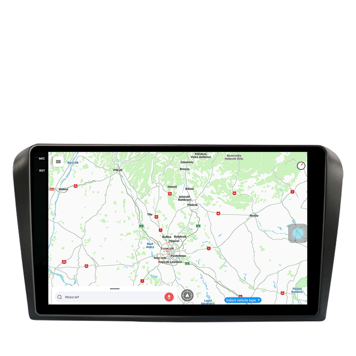 Navigatie Mazda 3 (2003-2009), Android, X-Octacore / 8GB RAM + 256GB ROM, 9.5 Inch - AD-BGX9008+AD-BGRKIT322