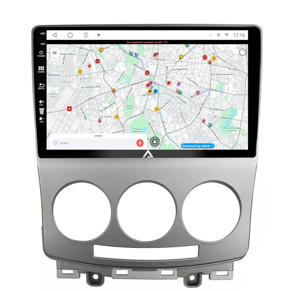 Navigatie Mazda 5 (2005-2010), Android, E-Octacore / 2GB RAM + 32GB ROM, 9 Inch - AD-BGE9002+AD-BGRKIT324