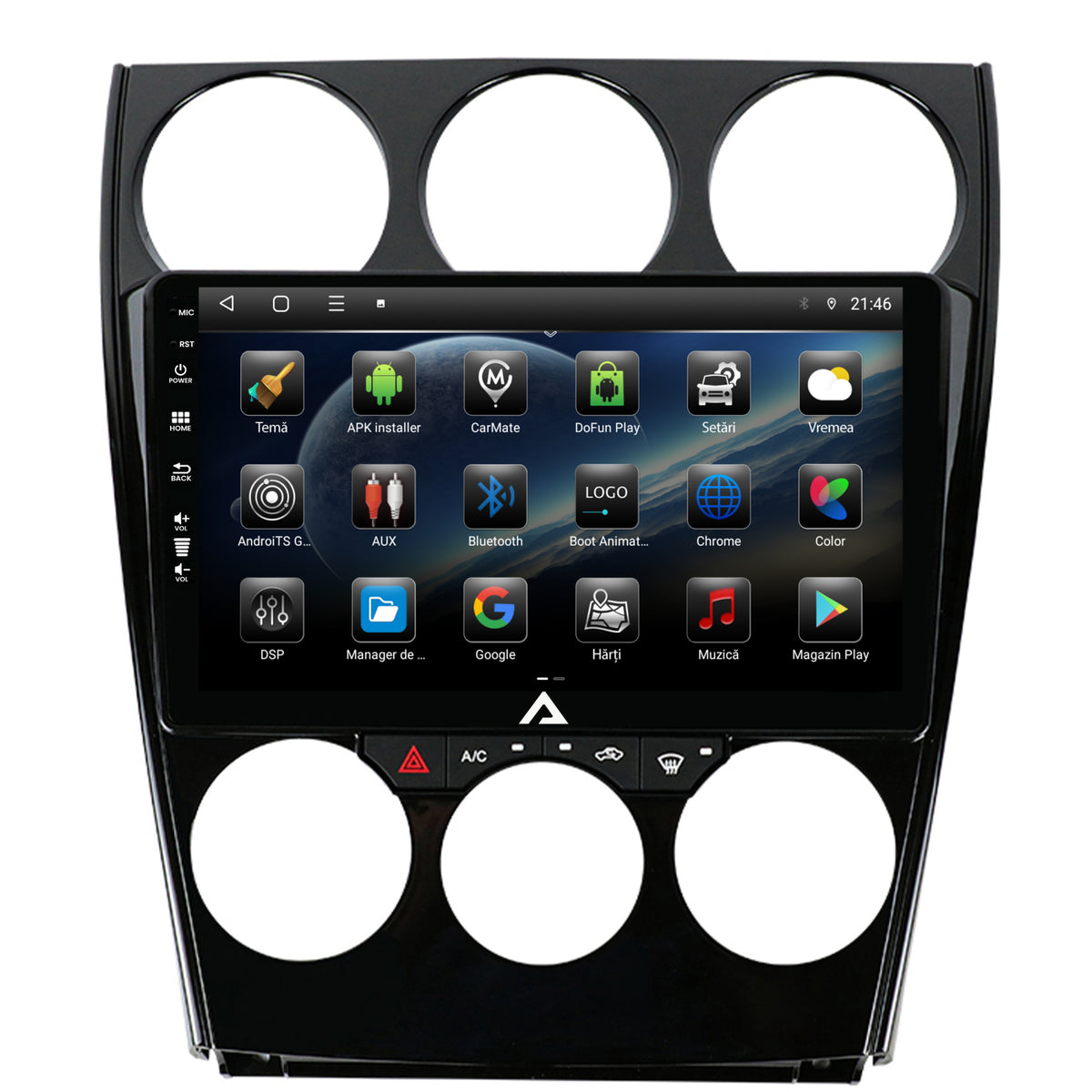 Navigatie Mazda 6 (2002-2008), Android, E-Octacore / 2GB RAM + 32GB ROM, 9 Inch - AD-BGE9002+AD-BGRKIT321