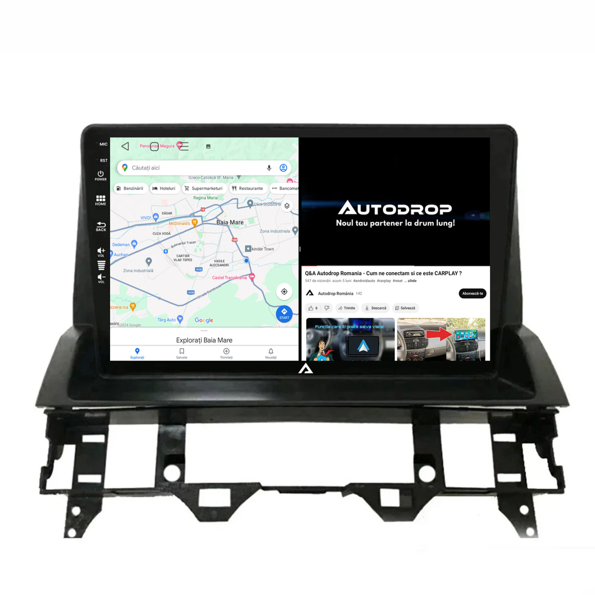 Navigatie Mazda 6 (2002-2008), Android, E-Octacore / 2GB RAM + 32GB ROM, 10.1 Inch - AD-BGE10002+AD-BGRKIT321V2