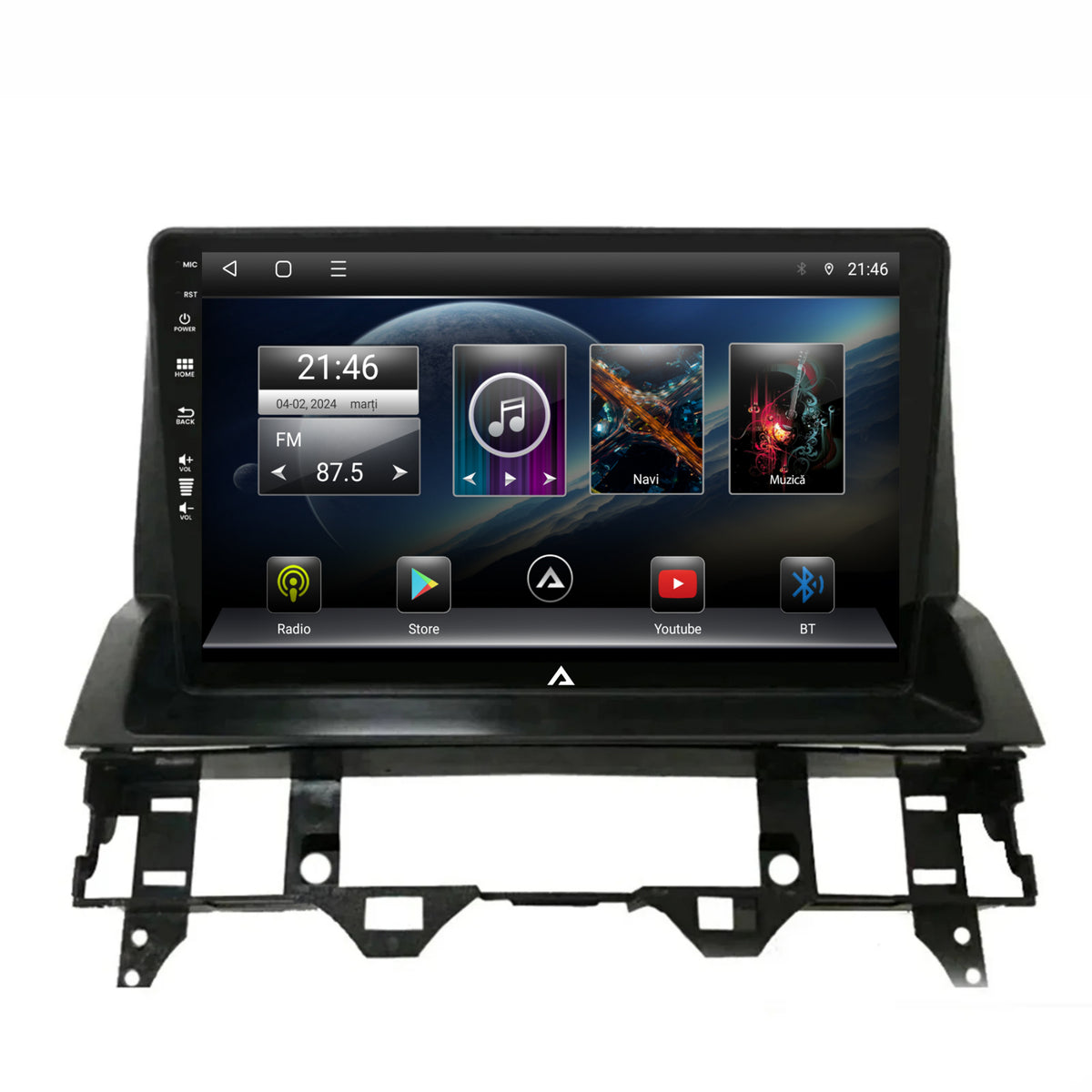 Navigatie Mazda 6 (2002-2008), Android, E-Octacore / 2GB RAM + 32GB ROM, 10.1 Inch - AD-BGE10002+AD-BGRKIT321V2