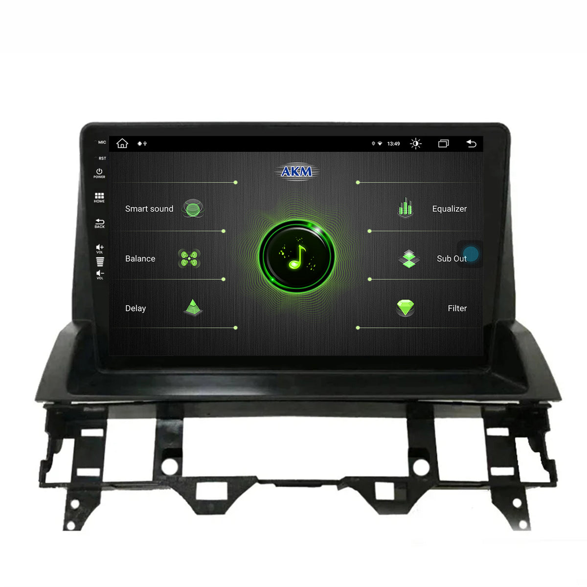 Navigatie Mazda 6 (2002-2008), Android, Z-Octacore / 8GB RAM + 256GB ROM, 10.1 Inch - AD-BGZ10008+AD-BGRKIT321V2