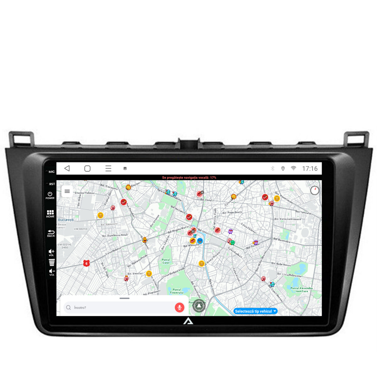 Navigatie Mazda 6 (2008-2013), Android, E-Octacore / 2GB RAM + 32GB ROM, 9 Inch - AD-BGE9002+AD-BGRKIT328