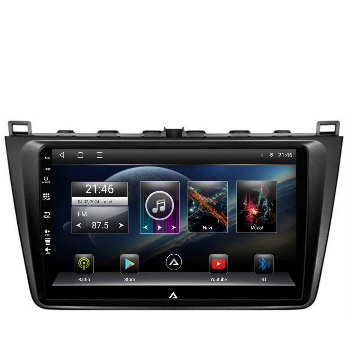 Navigatie Mazda 6 (2008-2013), Android, E-Octacore / 2GB RAM + 32GB ROM, 9 Inch - AD-BGE9002+AD-BGRKIT328
