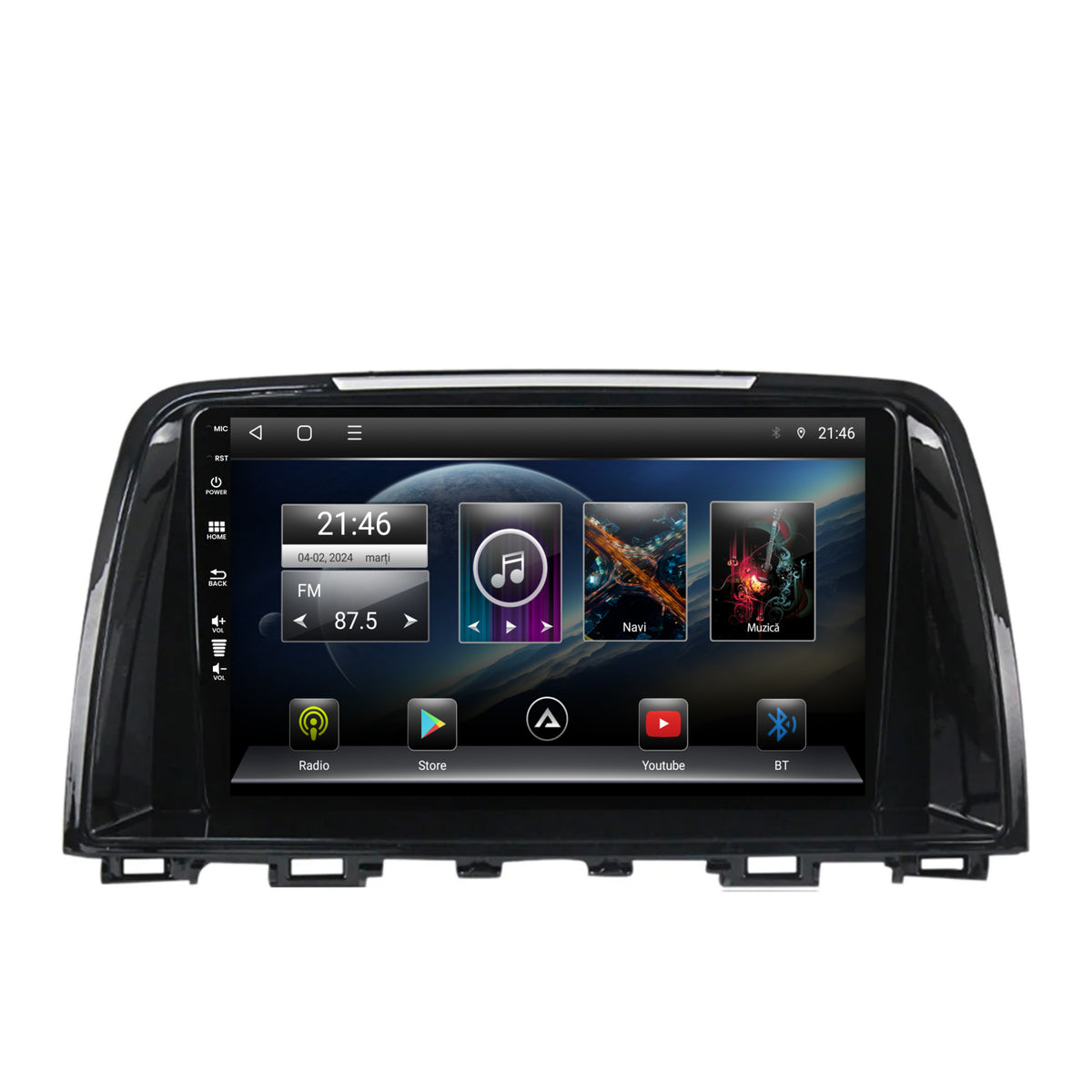 Navigatie Mazda 6 (2013-2015), Android, E-Octacore / 2GB RAM + 32GB ROM, 9 Inch - AD-BGE9002+AD-BGRKIT328v2