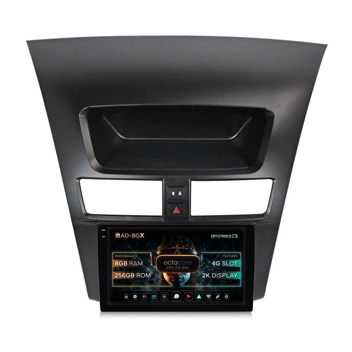Navigatie Mazda BT50 (2011-2020), Android, X-Octacore / 8GB RAM + 256GB ROM, 9.5 Inch - AD-BGX9008+AD-BGRKIT159