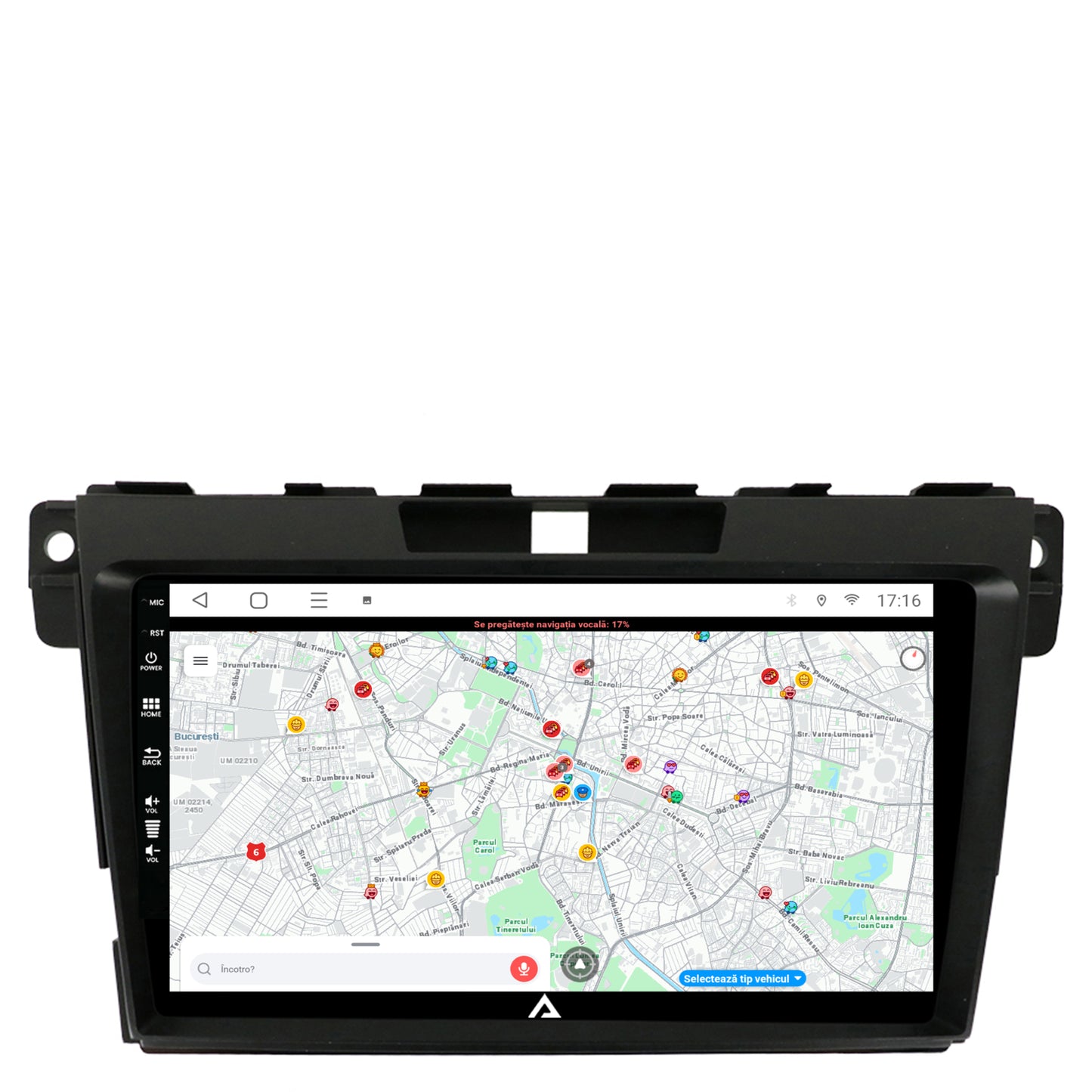 Navigatie Mazda CX-7 (2008-2013), Android, E-Octacore / 2GB RAM + 32GB ROM, 9 Inch - AD-BGE9002+AD-BGRKIT326