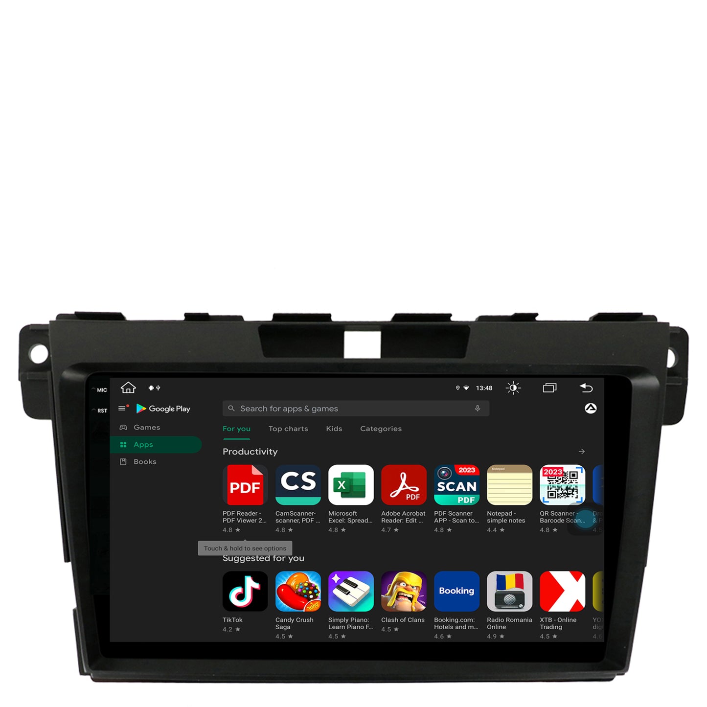 Navigatie Mazda CX-7 (2008-2013), Android, V-Octacore / 4GB RAM + 64GB ROM, 9.5 Inch - AD-BGV9004+AD-BGRKIT326