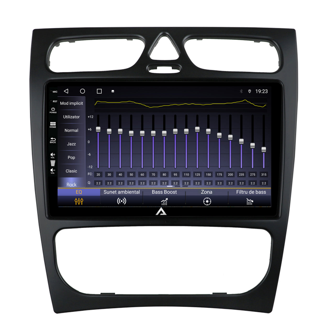 Navigatie Mercedes Benz C-Class W203 (2000-2005), Android, A-Octacore / 4GB RAM + 64GB ROM, 9 INCH - AD-BGA9004+AD-BGRKIT416