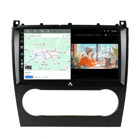 Navigatie Mercedes Benz C-Class W203 (2004-2011), Android, A-Octacore / 4GB RAM + 64GB ROM, 9 INCH - AD-BGA9004+AD-BGRKIT414