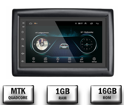 Navigatie Renault Megane 2 (2002-2009), Android, P-Quadcore / 1GB RAM + 16GB ROM, 7 Inch - AD-BGP1001+AD-BGRRE0032DIN