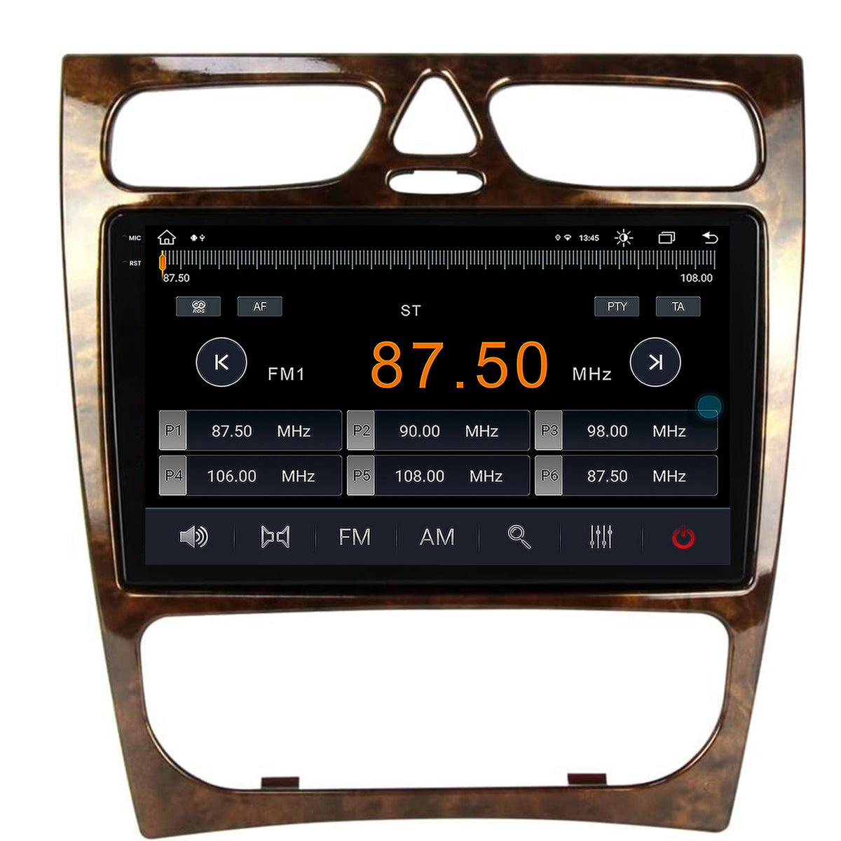 Navigatie Benz C Class (W203) (2002-2004), Android, V-Octacore / 4GB RAM + 64GB ROM, 9.5 Inch - AD-BGV9004+AD-BGRKIT416V3