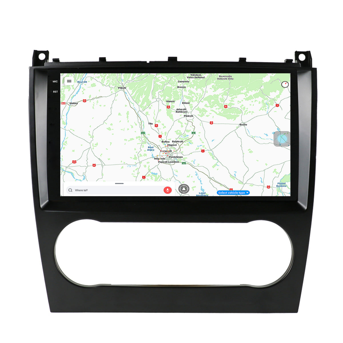 Navigatie Mercedes Benz G-Class W463 (2009-2012), Android, X-Octacore / 8GB RAM + 256GB ROM, 9.5 Inch - AD-BGX9008+AD-BGRKIT414v2