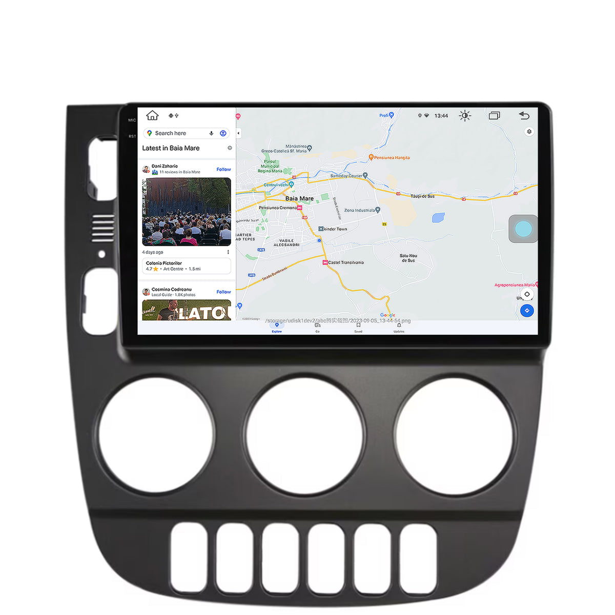 Navigatie Mercedes Benz ML W163 (1998-2005), Android, V-Octacore / 4GB RAM + 64GB ROM, 9.5 Inch - AD-BGV9004+AD-BGRKIT405V3