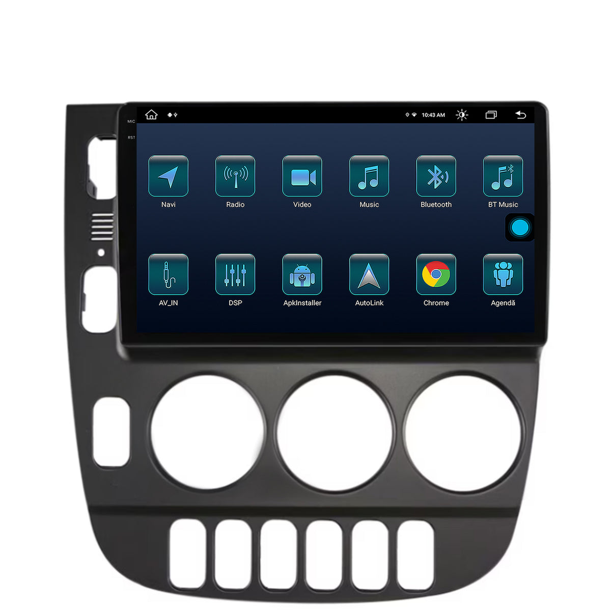 Navigatie Mercedes Benz ML W163 (1998-2005), Android, X-Octacore / 8GB RAM + 256GB ROM, 9.5 Inch - AD-BGX9008+AD-BGRKIT405V2