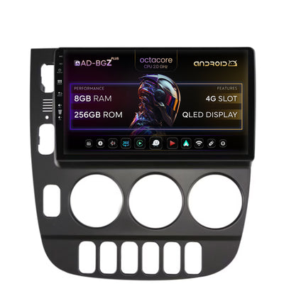 Navigatie Mercedes Benz ML W163 (1998-2005), Android, Z-Octacore / 8GB RAM + 256GB ROM, 9 Inch - AD-BGZ9008+AD-BGRKIT405V2