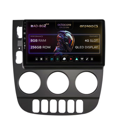 Navigatie Mercedes Benz ML W163 (1998-2005), Android, Z-Octacore / 8GB RAM + 256GB ROM, 9 Inch - AD-BGZ9008+AD-BGRKIT405V3