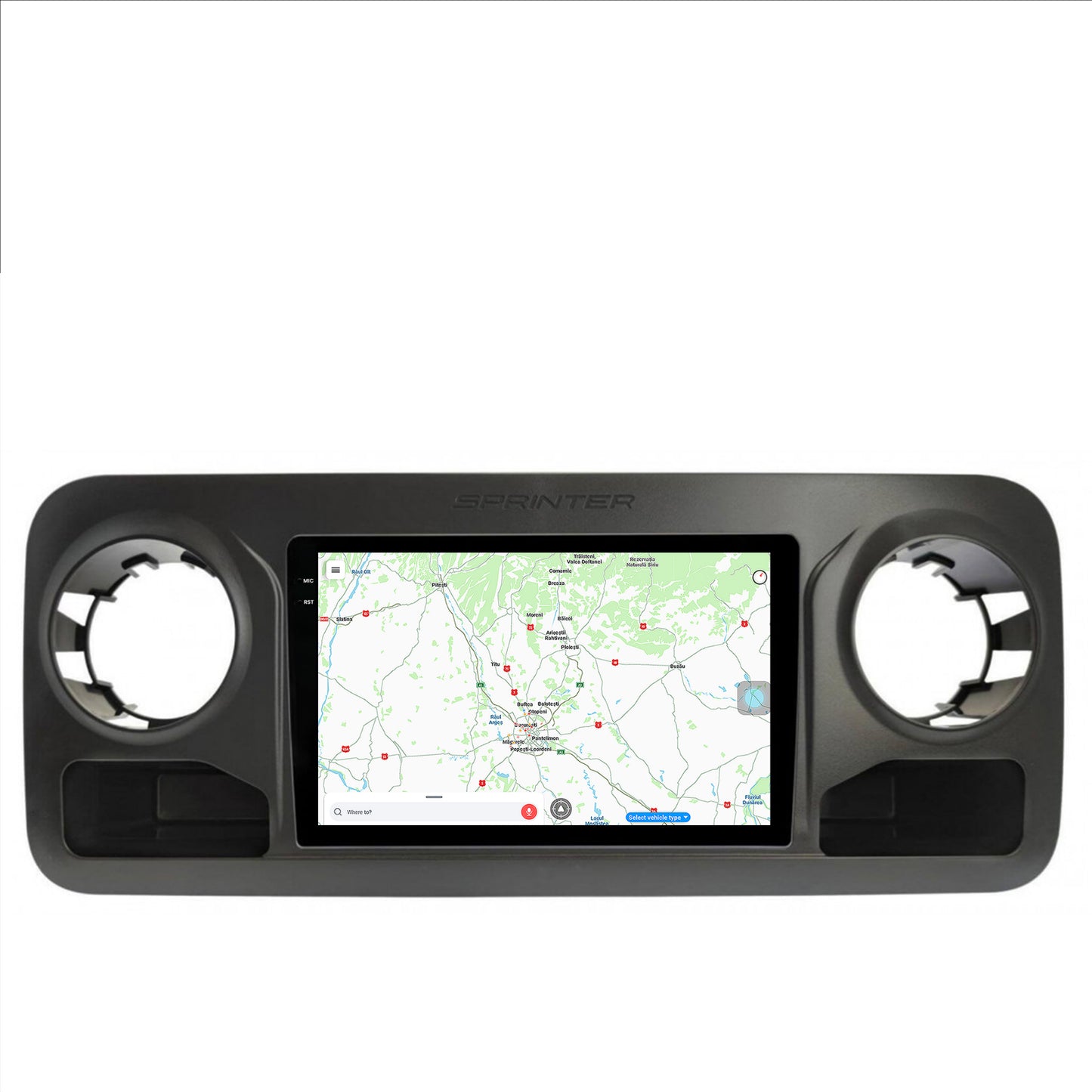 Navigatie Mercedes Benz Sprinter (2018+), Android, X-Octacore / 8GB RAM + 256GB ROM, 10.36 Inch - AD-BGX10008+AD-BGRKIT407V2