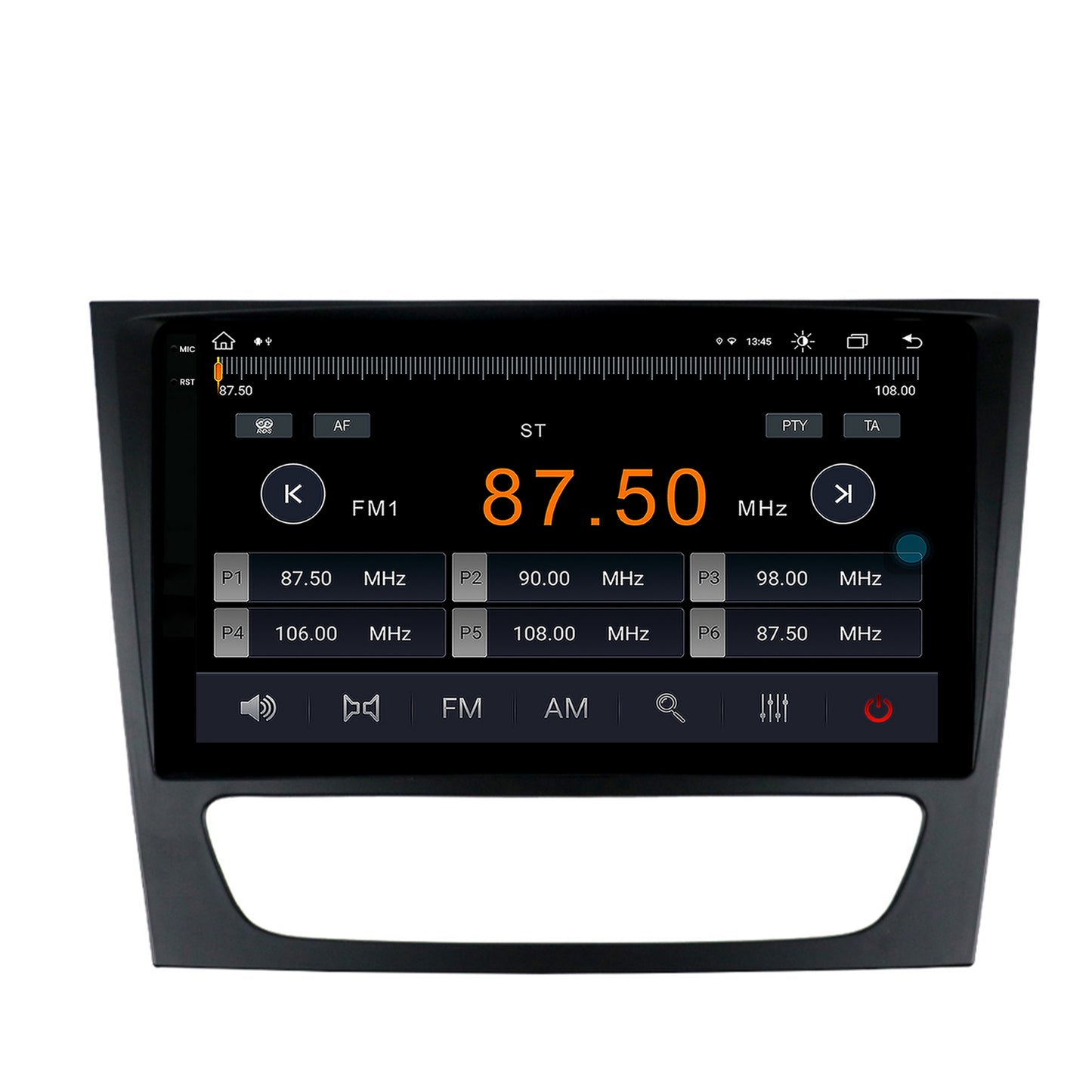 Navigatie Mercedes Benz W211/CLS, Android, V-Octacore / 4GB RAM + 64GB ROM, 9.5 Inch - AD-BGV9004+AD-BGRKIT415