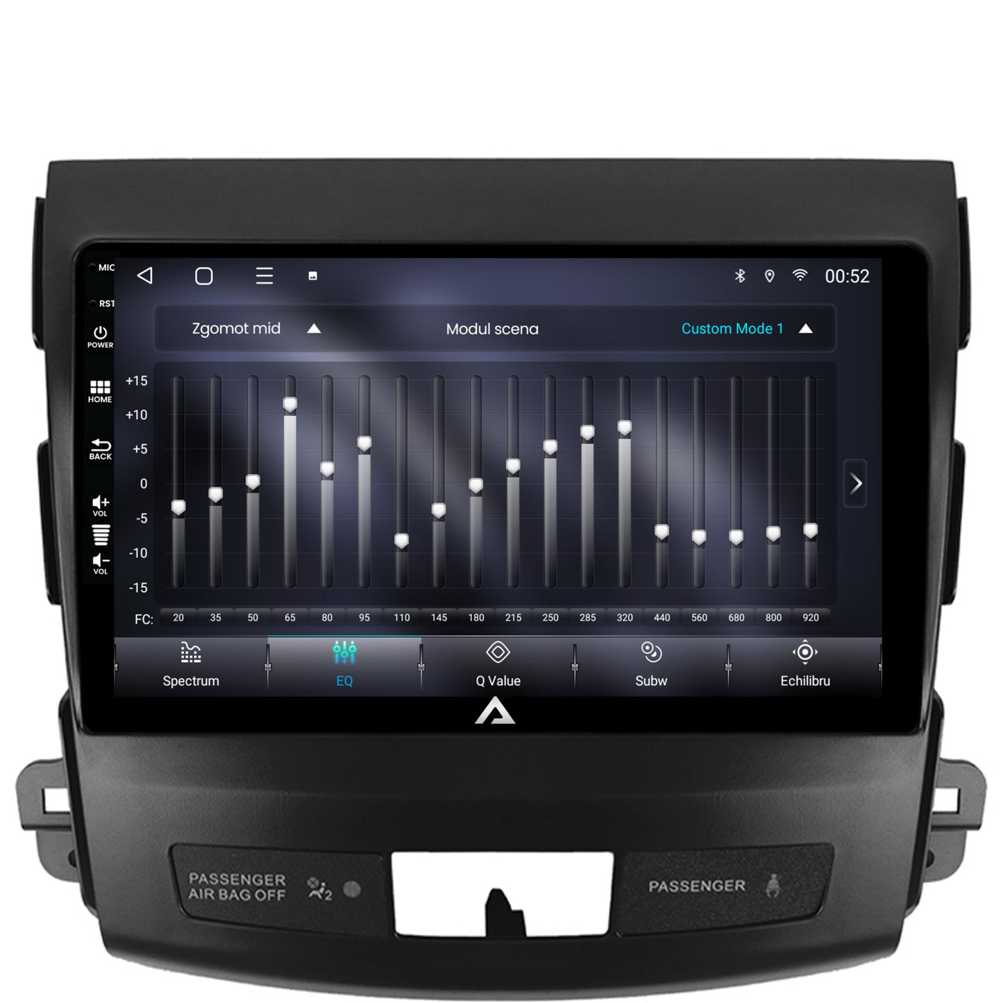 Navigatie Mitstubishi Outlander / Peugeot 4007 / Citroen C-Crosser, Android, P-Octacore / 2GB RAM + 32GB ROM, 9 Inch - AD-BGP9002+AD-BGRKIT276