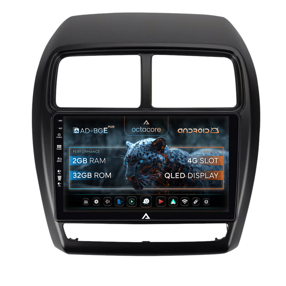Navigatie Mitsubishi ASX (2016-2019), Android, E-Octacore / 2GB RAM + 32GB ROM, 9 Inch - AD-BGE9002+AD-BGRKIT267V2