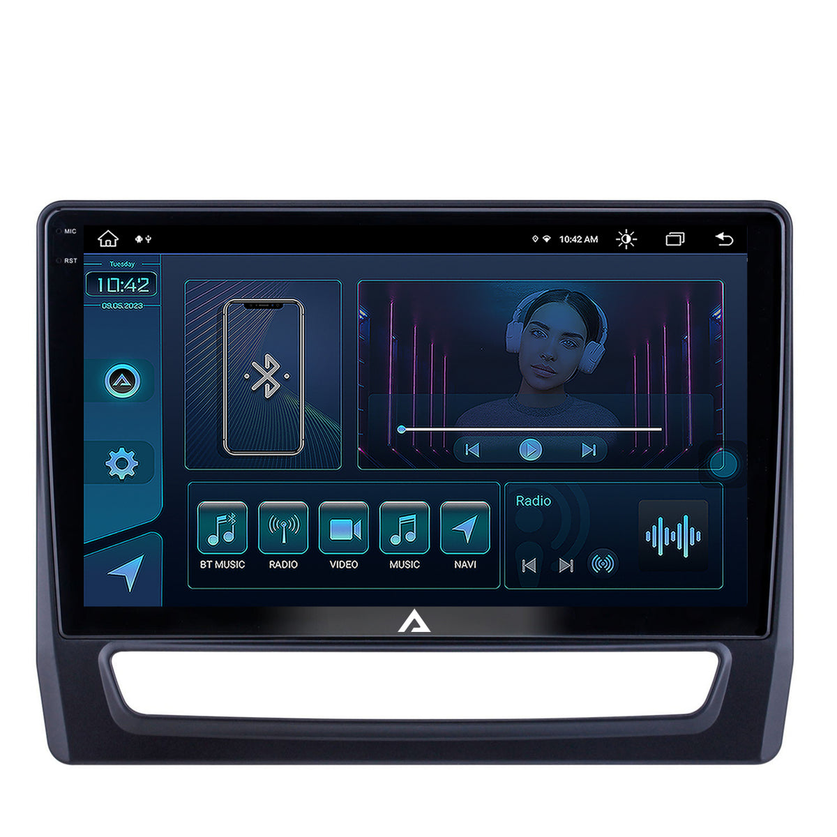 Navigatie Mitsubishi ASX (2019+), Android, X-Octacore / 8GB RAM + 256GB ROM, 10.36 Inch - AD-BGX10008+AD-BGRKIT267V4