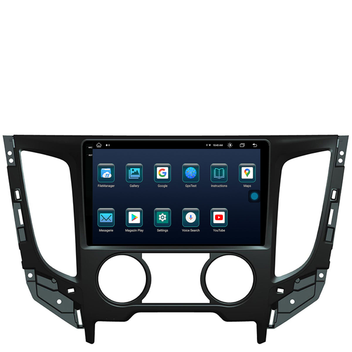 Navigatie Mitsubishi L200 (2014-2020), Android, X-Octacore / 8GB RAM + 256GB ROM, 9.5 Inch - AD-BGX9008+AD-BGRKIT273