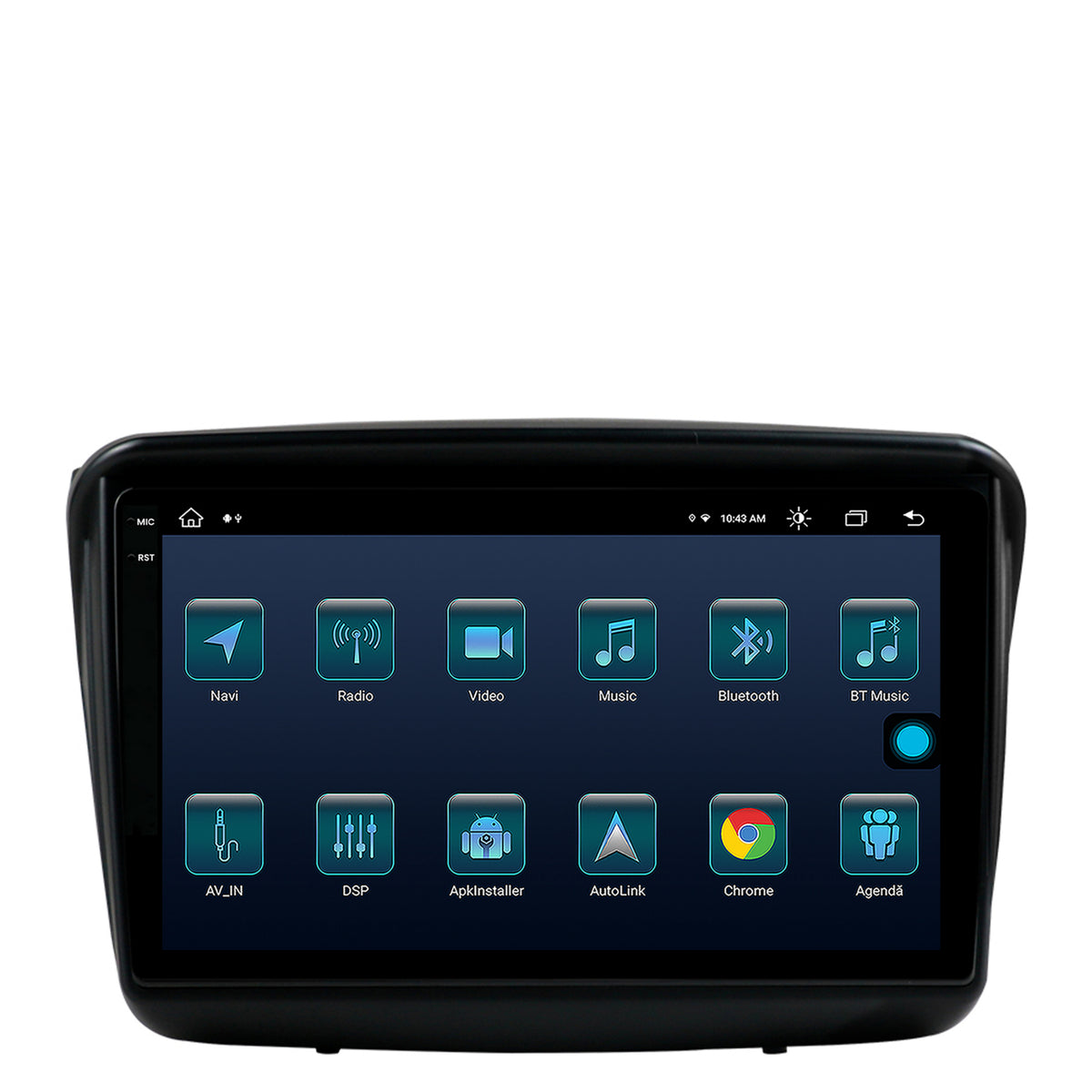 Navigatie Mitsubishi L200 / Pajero Sport, Android, X-Octacore / 8GB RAM + 256GB ROM, 9.5 Inch - AD-BGX9008+AD-BGRKIT278