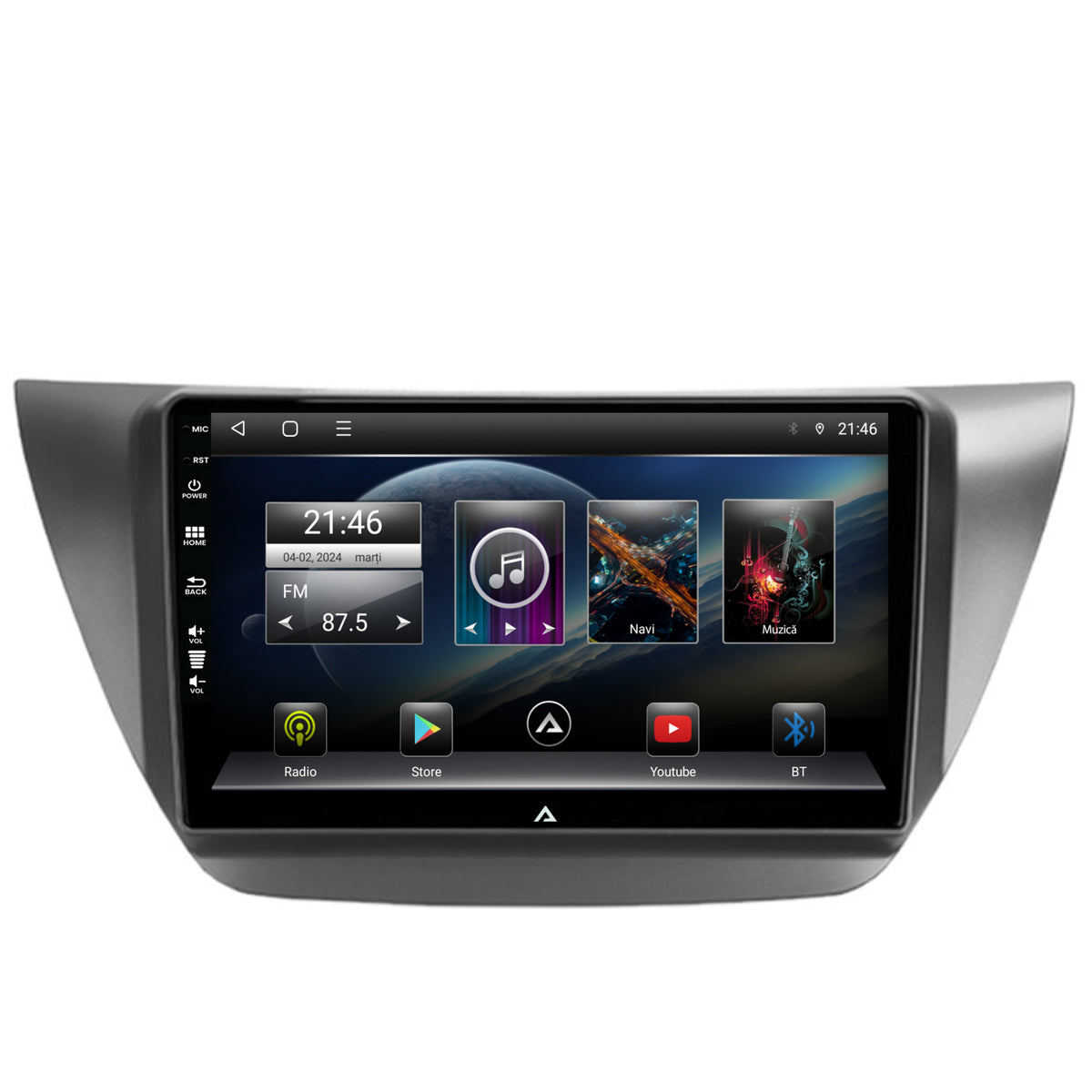 Navigatie Mitsubishi Lancer (2003-2007), Android, E-Octacore / 2GB RAM + 32GB ROM, 9 Inch - AD-BGE9002+AD-BGRKIT282