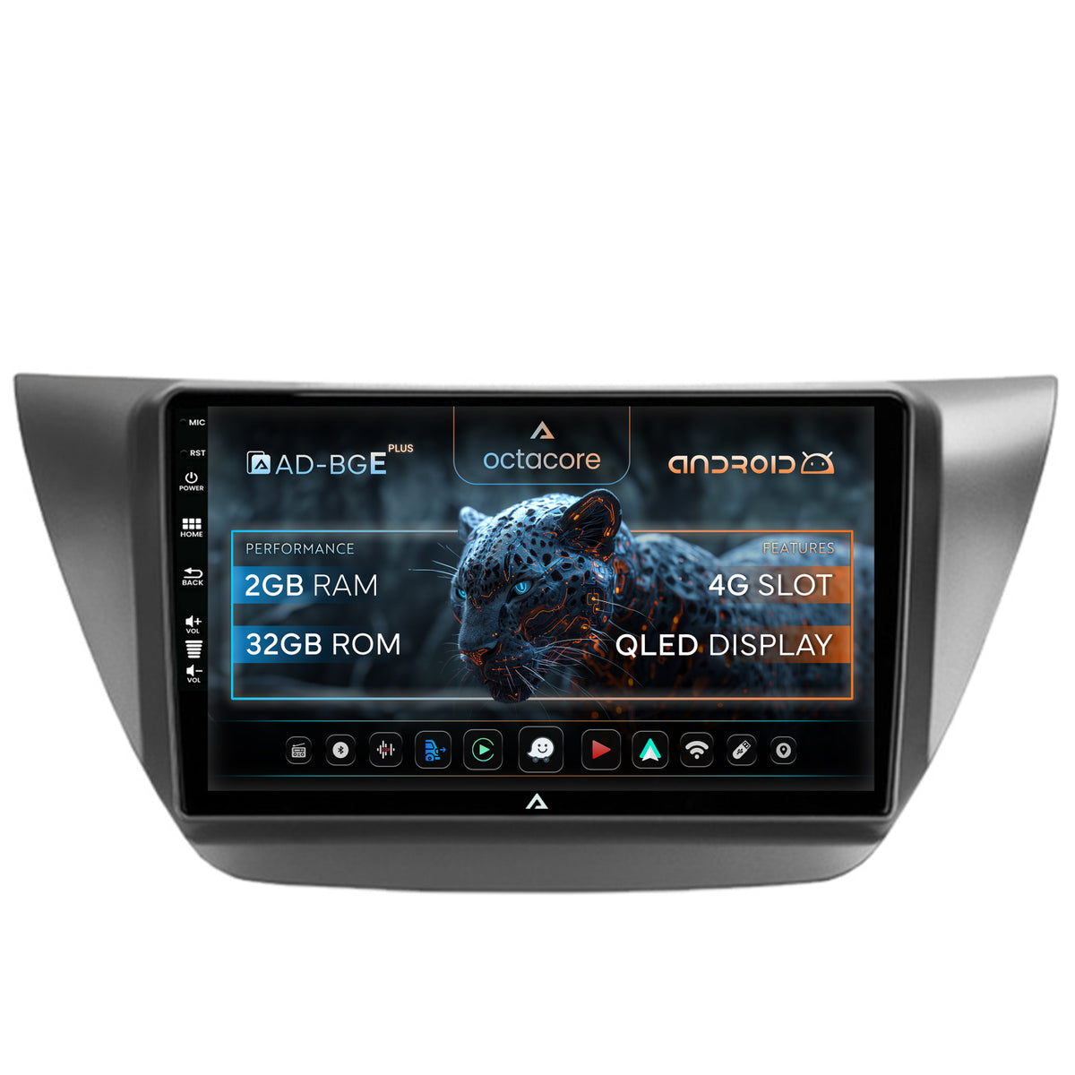 Navigatie Mitsubishi Lancer (2003-2007), Android, E-Octacore / 2GB RAM + 32GB ROM, 9 Inch - AD-BGE9002+AD-BGRKIT282