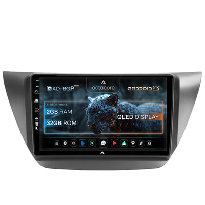 Navigatie Mitsubishi Lancer (2003-2007), Android, P-Octacore / 2GB RAM + 32GB ROM, 9 Inch - AD-BGP9002+AD-BGRKIT282