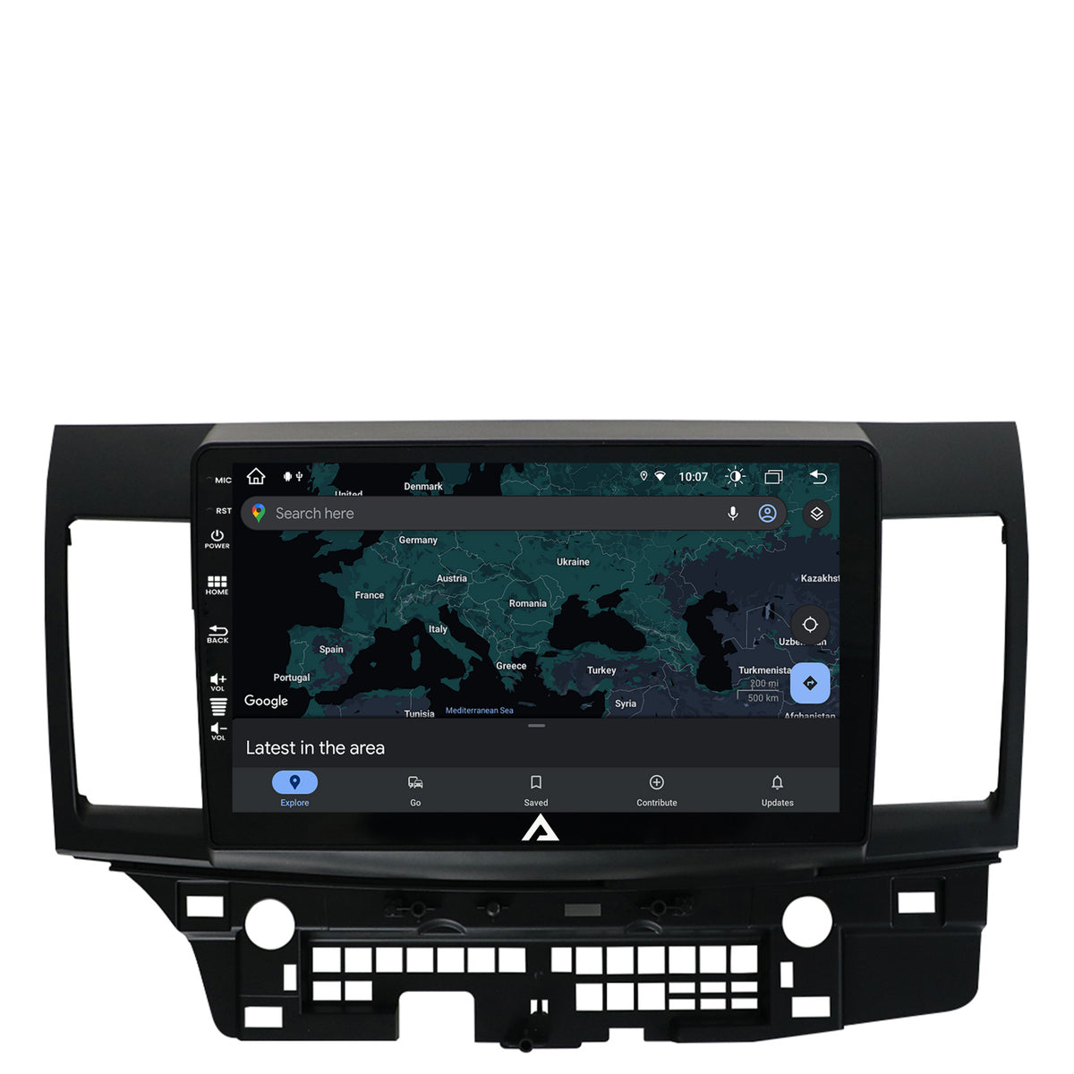 Navigatie Mitsubishi Lancer (2007-2016), Android, Z-Octacore / 8GB RAM + 256GB ROM, 10.1 Inch - AD-BGZ10008+AD-BGRKIT269