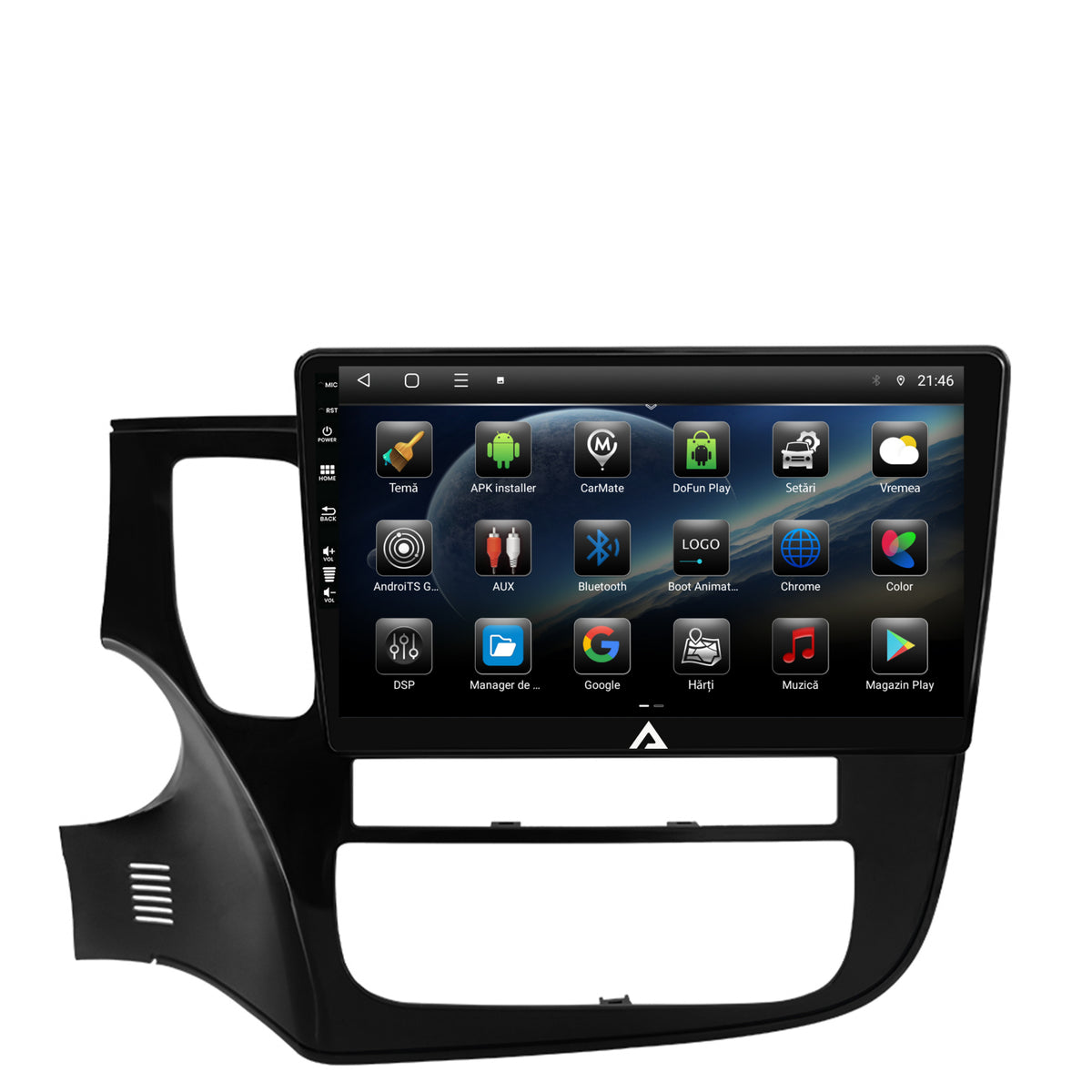 Navigatie Mitsubishi Outlander (2013-2020), Android, P-Octacore / 2GB RAM + 32GB ROM, 10.1 Inch - AD-BGP10002+AD-BGRKIT268
