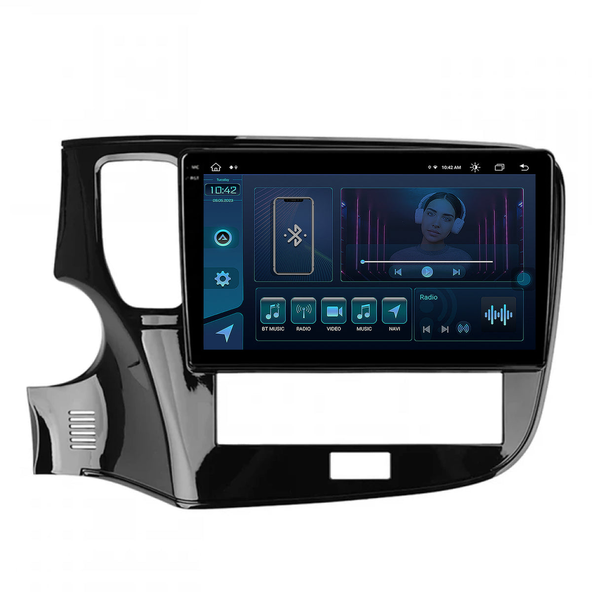 Navigatie Mitsubishi Outlander (2019-2021), Android, X-Octacore / 8GB RAM + 256GB ROM, 10.36 Inch - AD-BGX10008+AD-BGRKIT281