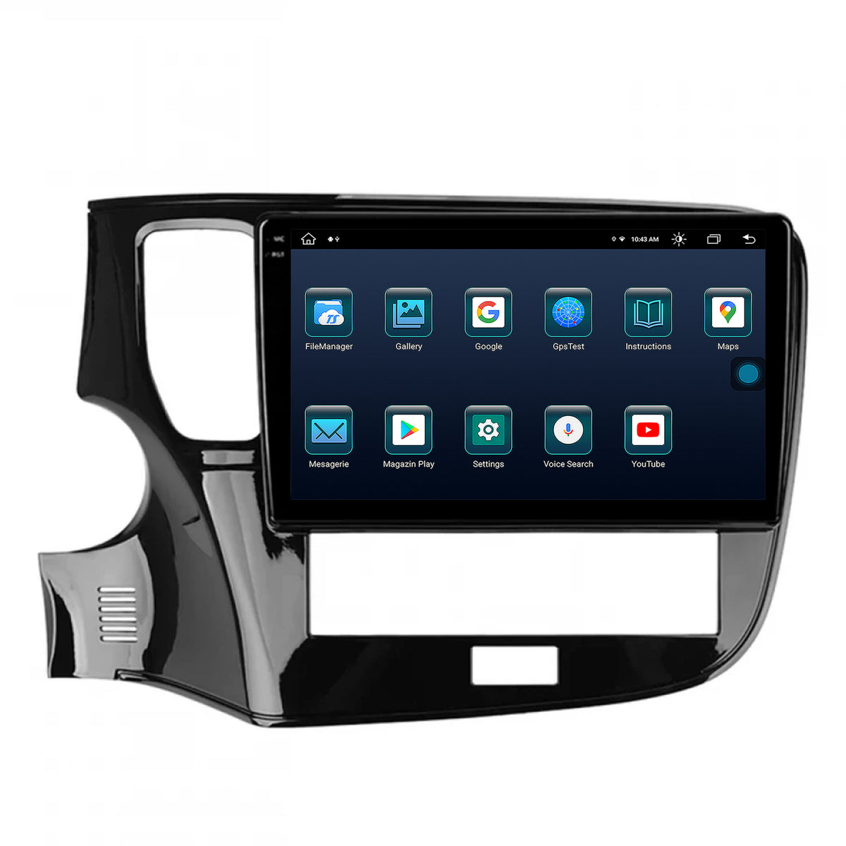 Navigatie Mitsubishi Outlander (2019-2021), Android, X-Octacore / 8GB RAM + 256GB ROM, 10.36 Inch - AD-BGX10008+AD-BGRKIT281