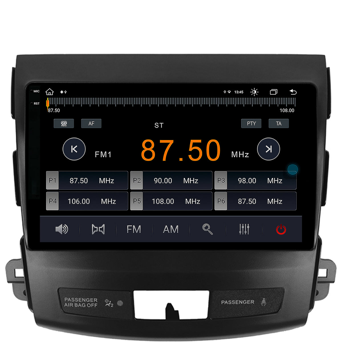Navigatie Mitsubishi Outlander / Peugeot 4007 / Citron C-Crosser, Android, V-Octacore / 4GB RAM + 64GB ROM, 9.5 Inch - AD-BGV9004+AD-BGRKIT276