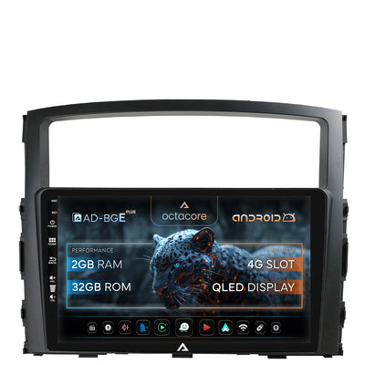 Navigatie Mitsubishi Pajero (2006-2014), Android, E-Octacore / 2GB RAM + 32GB ROM, 9 Inch - AD-BGE9002+AD-BGRKIT271
