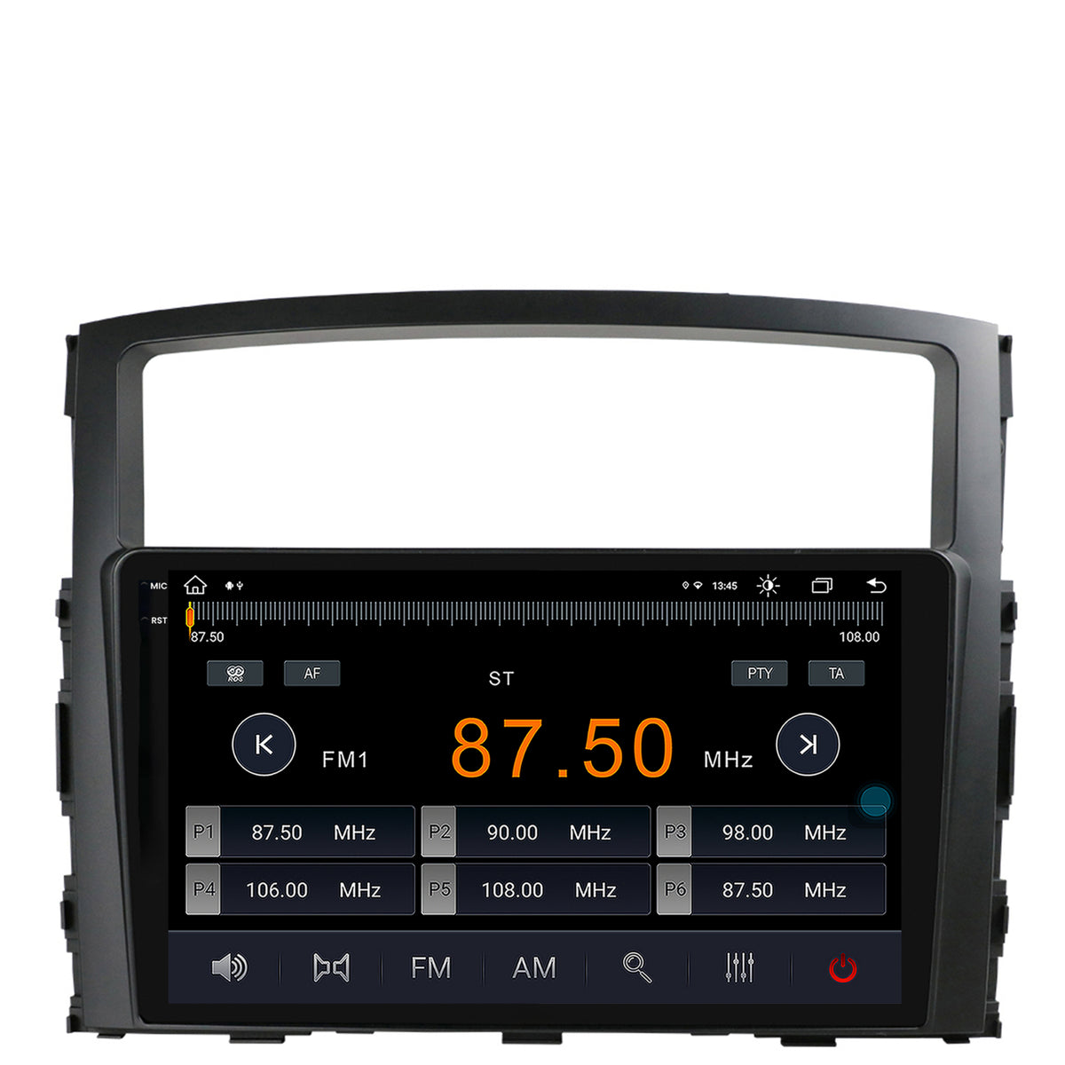 Navigatie Mitsubishi Pajero (2006-2014), Android, X-Octacore / 8GB RAM + 256GB ROM, 9.5 Inch - AD-BGX9008+AD-BGRKIT271