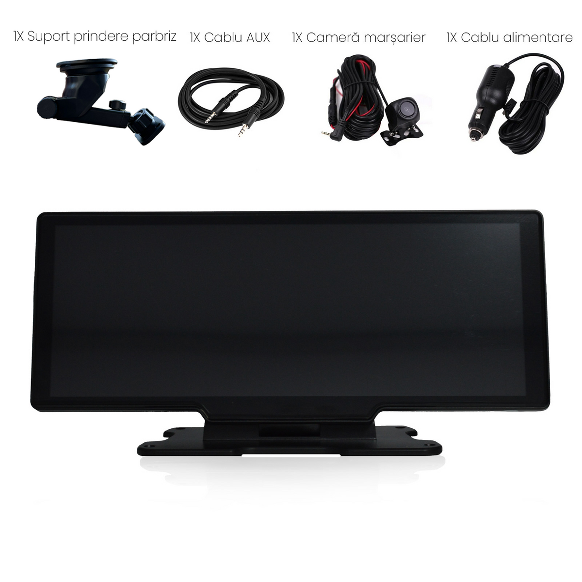 Navigatie Multimedia DVR, 2K, 10.26" touch screen, CarPlay si Android Auto wireless, Control vocal, Camera marsarier - AD-BGCMXP2