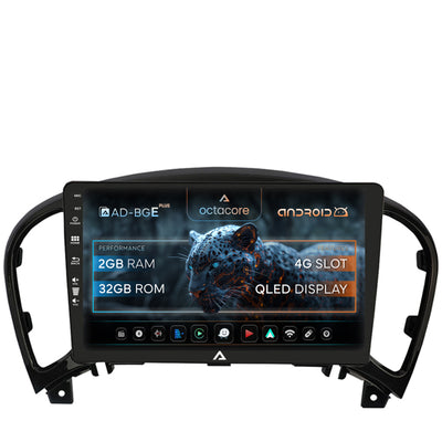 Navigatie Nissan Juke (2010-2019), Android, E-Octacore / 2GB RAM + 32GB ROM, 9 Inch - AD-BGE9002+AD-BGRKIT168