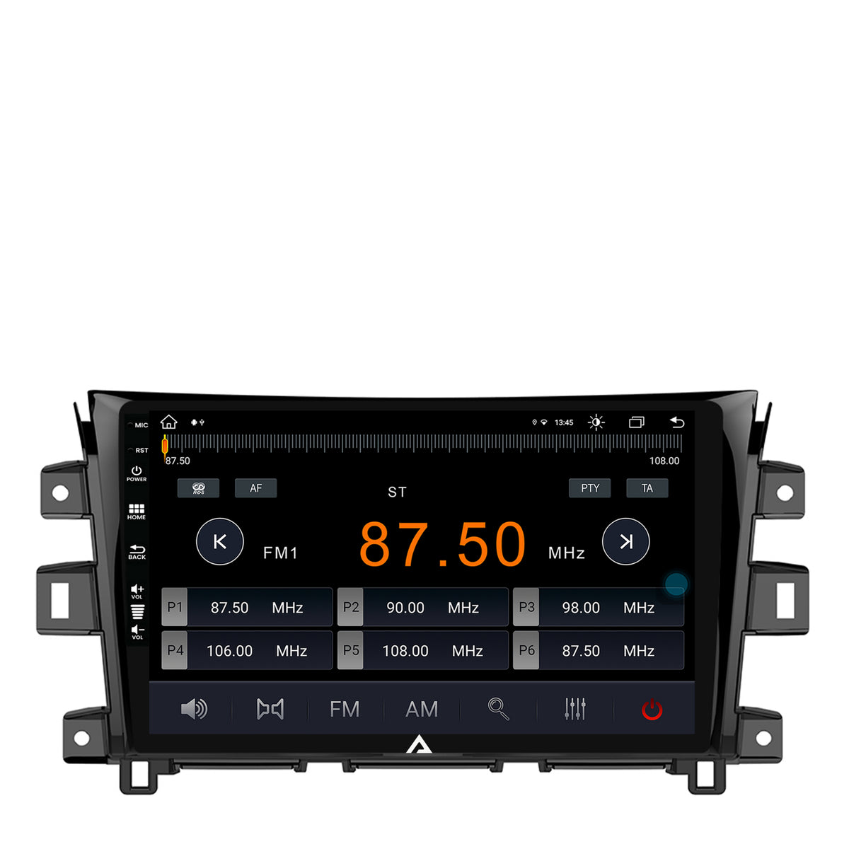 Navigatie Nissan Navara (2015+), Android, Z-Octacore / 8GB RAM + 256GB ROM, 10.1 Inch - AD-BGZ10008+AD-BGRKIT163