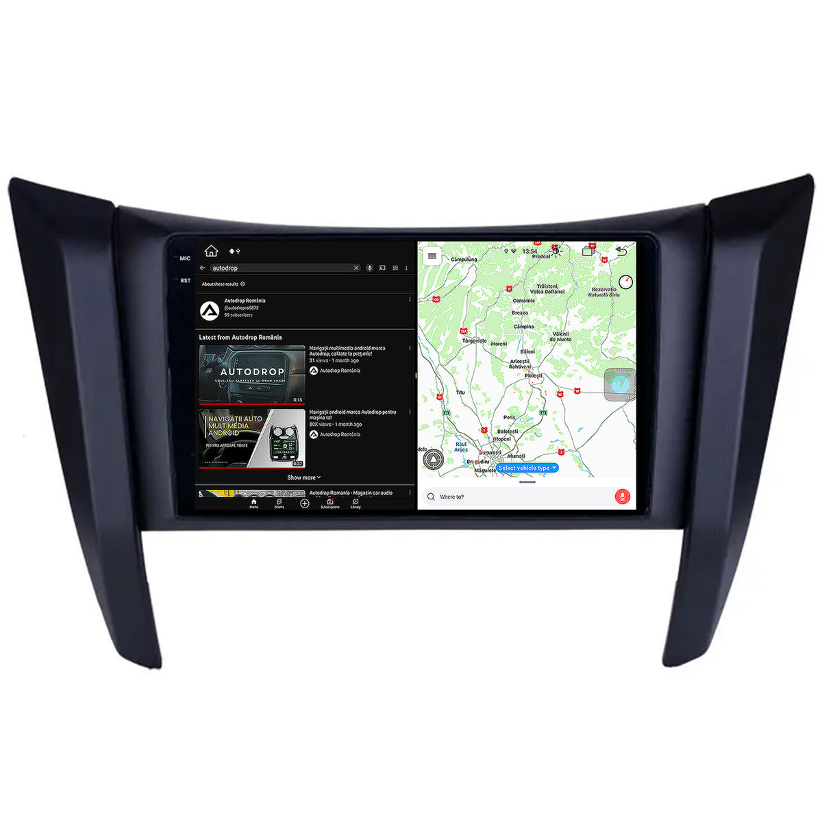 Navigatie Nissan Navara (2015+), Android, V-Octacore / 4GB RAM + 64GB ROM, 9.5 Inch - AD-BGV9004+AD-BGRKIT163v2
